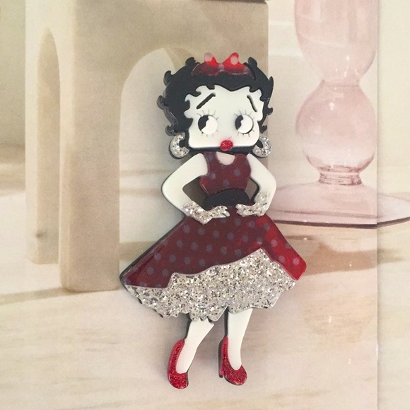 ๐50% OFF/3+...Betty Boop Inspired Brooch - Picture 3 of 9